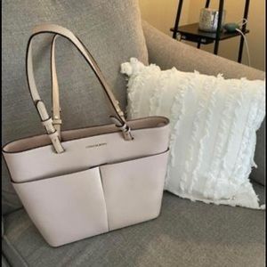 Michael Kors, Pink, Leather, Large Purse